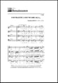 Une fillette a son vicaire alla... SATB choral sheet music cover